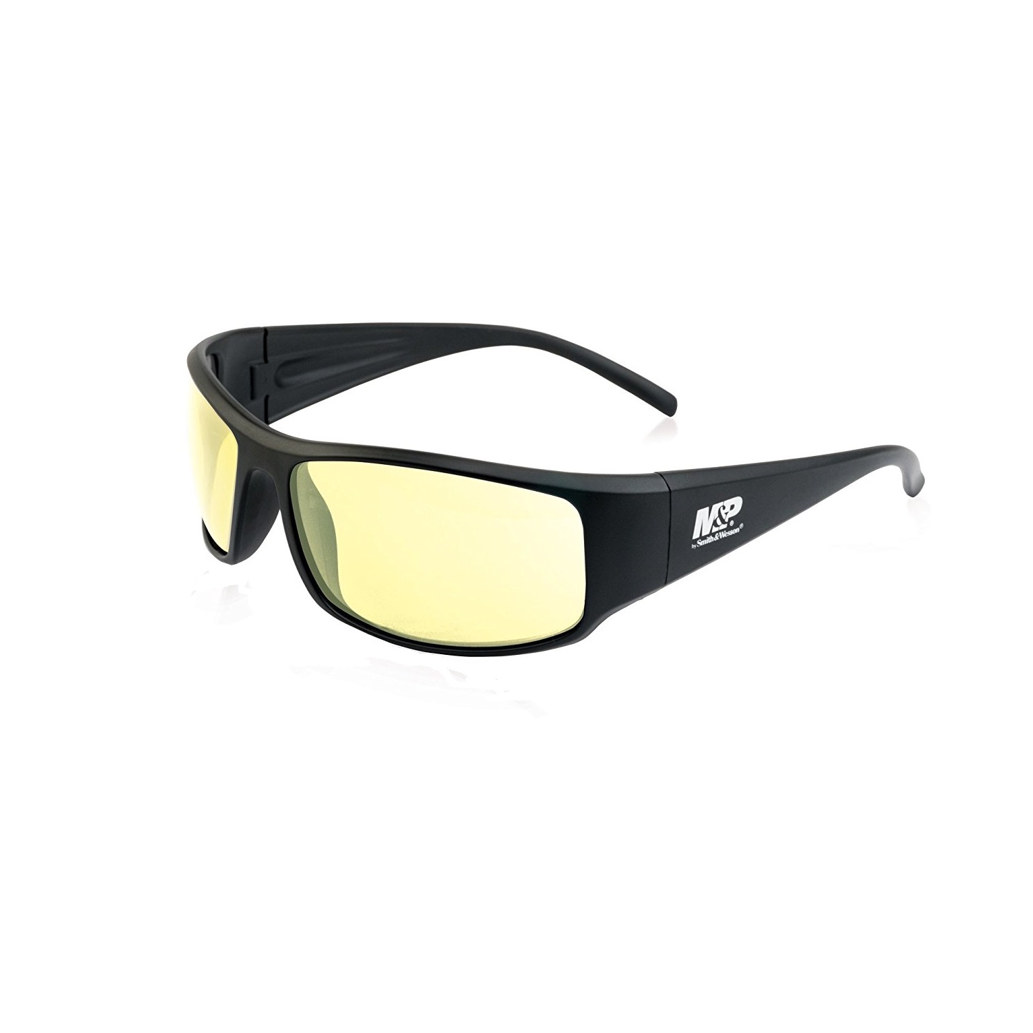 Smith & Wesson SW101-20-ID Performance Shooting Glasses – Blue Frame, Smoke Lens - View #4